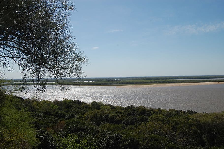 paraná river, parana entre rios, nature, landscape, ros, argentina, HD wallpaper