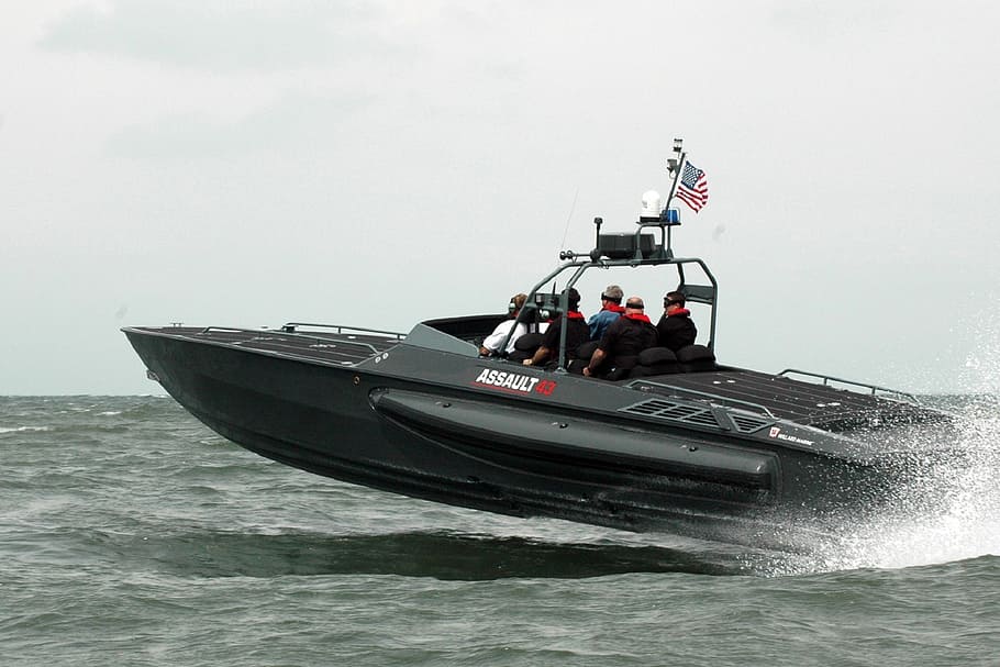 boat, speed, fast, sea, ocean, power, water, nautical, vessel HD wallpaper