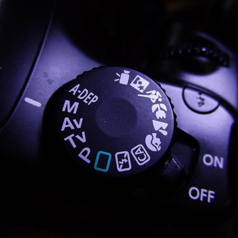 dial, photography, setting, settings, programs, mode, number HD wallpaper