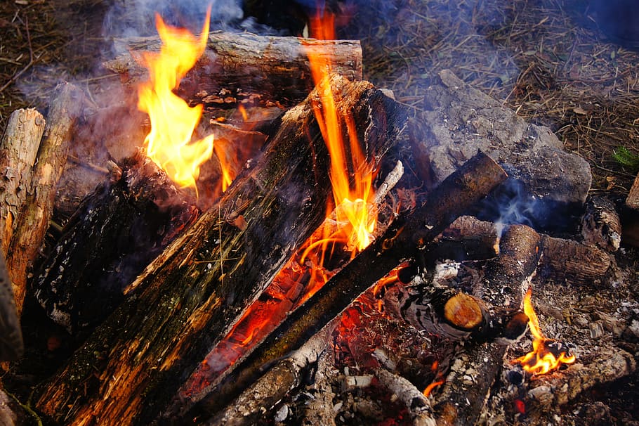 Free download | HD wallpaper: Campfire, Heiss, Wood, Barbecue, ash ...