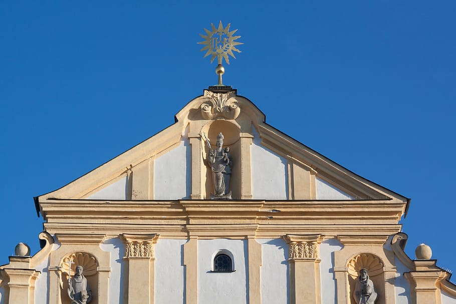 facade, building, home, architecture, church, classical, faith HD wallpaper
