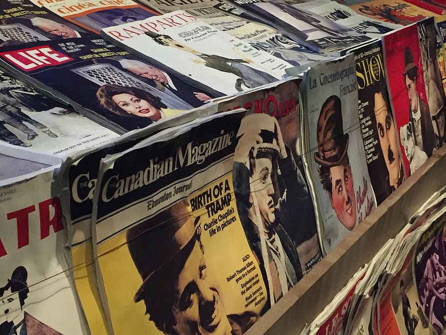 newspapers, kiosk, journal, text, communication, western script HD wallpaper