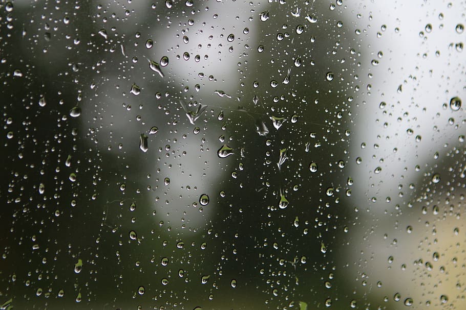 water, water drops, macro, aqua, rain, splash, glass, wet, glass - material HD wallpaper