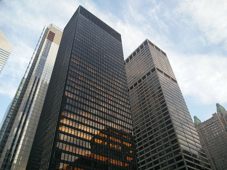skyscraper, tower, city, nyc, architecture, building exterior HD wallpaper