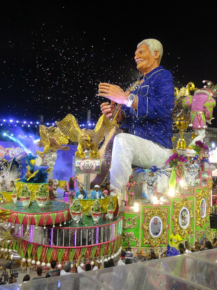 carnival, fun, emotion, representation, architecture, one person HD wallpaper