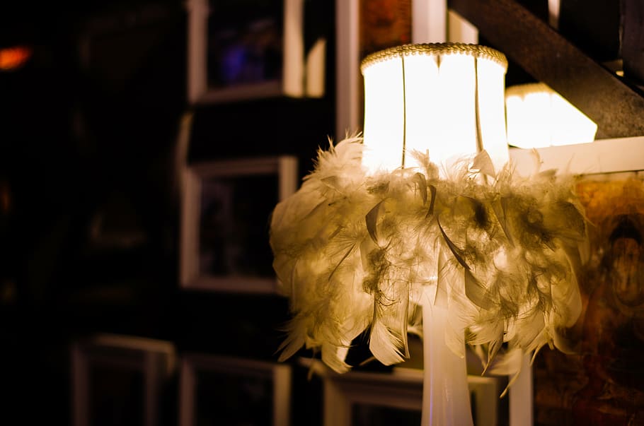 lamp, quiet, warm, table lamp, photography, shenzhen, indoors HD wallpaper