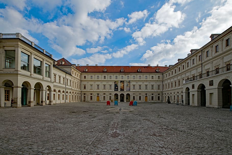 stadtschloss, weimar, thuringia germany, old town, old building HD wallpaper