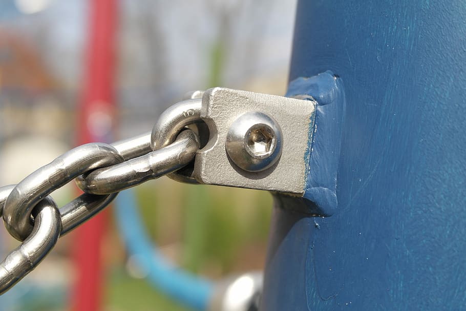 Playground, Play Area, Field, play field, string, chain, screw HD wallpaper