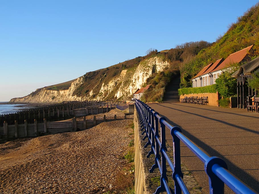 England, United Kingdom, Eastbourne, sussex, beach, channel