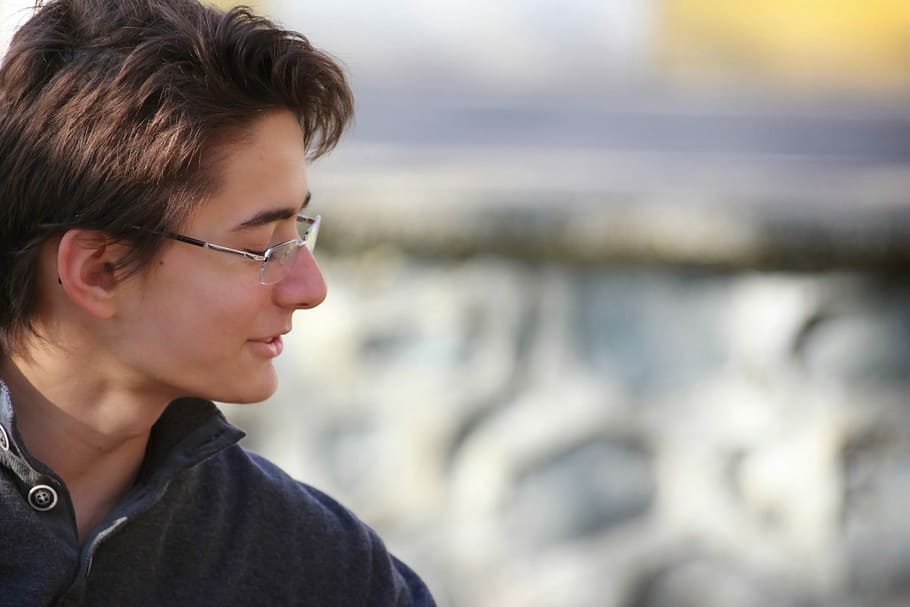 Human, Eyewear, Overview, young, exposure, contact, headshot HD wallpaper