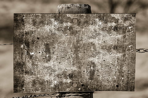 square gray wooden board, shield, empty, old, dirt, dirty, sepia HD wallpaper
