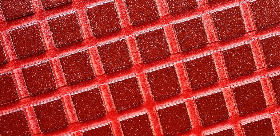 background, texture, red, wood, tile, squares, structure, pattern HD wallpaper