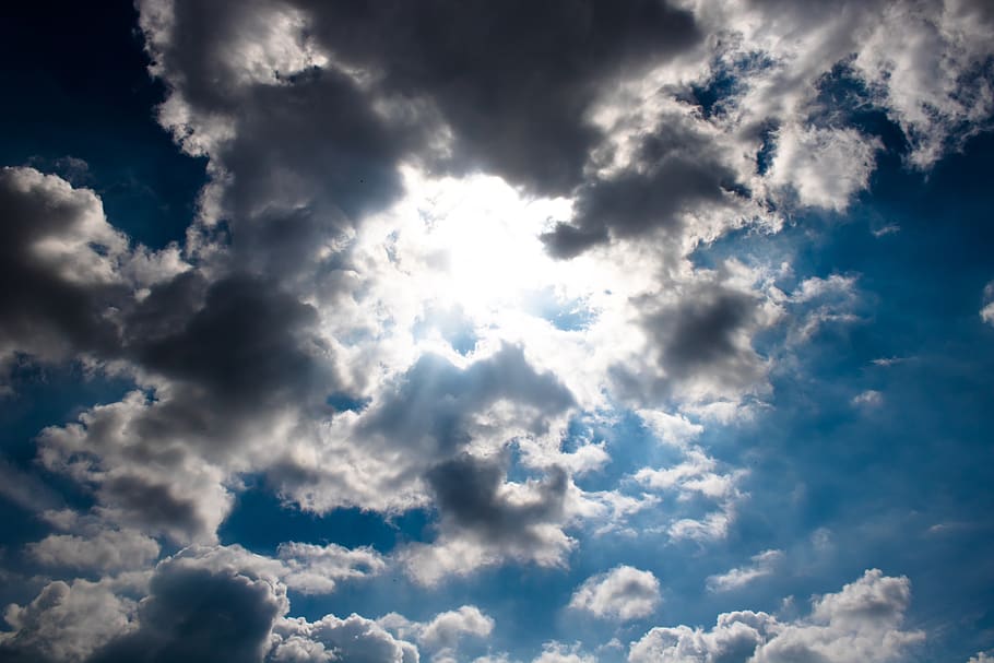 clouds, sky, landscape, weather, nature, forward, atmosphere HD wallpaper