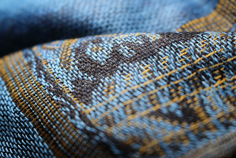 fabric, weave, pattern, tissue, close up, weaving, craft, substances produce HD wallpaper