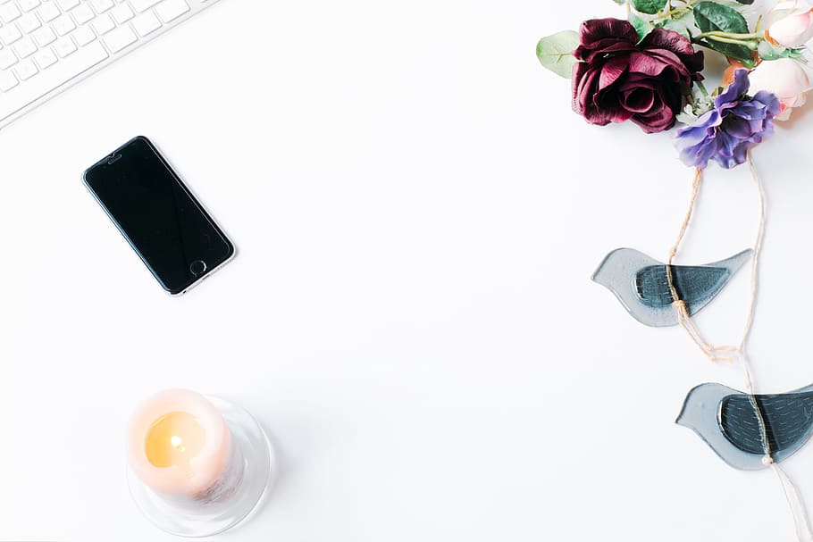 Styled photo with iPhone, concepts And Ideas, objects, computer HD wallpaper