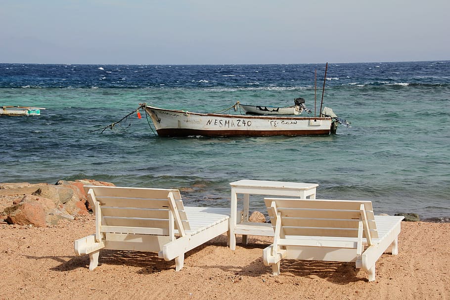 Beach, Lie, Recovery, concerns, beach lie, 2, blue, relaxation HD wallpaper
