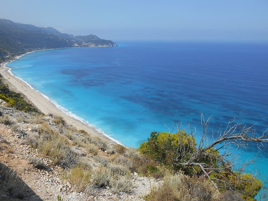 blue, great, ionic, sea, water, beauty in nature, scenics - nature HD wallpaper