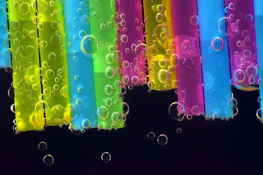 Straws, Halme, Drink, Tube, plastic tubes, colorful, thirst, party, HD wallpaper