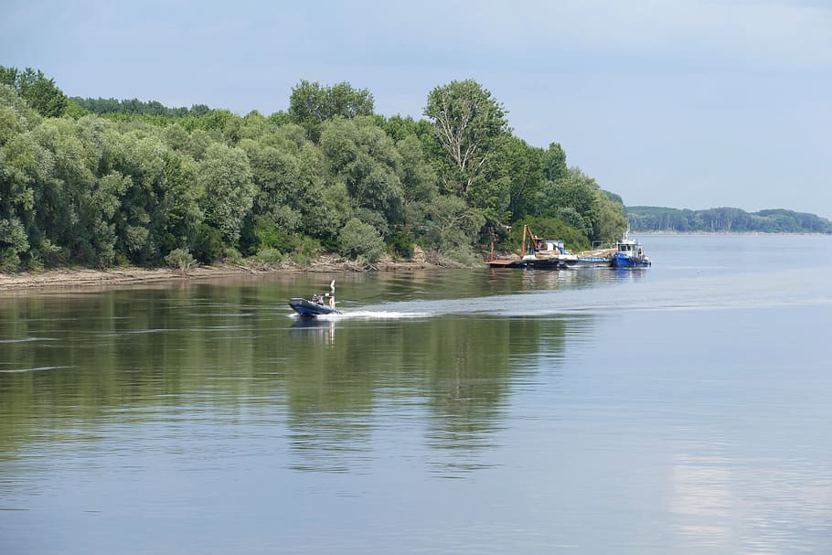 danube, landscape, river, danube valley, bank, romania, bulgaria HD wallpaper