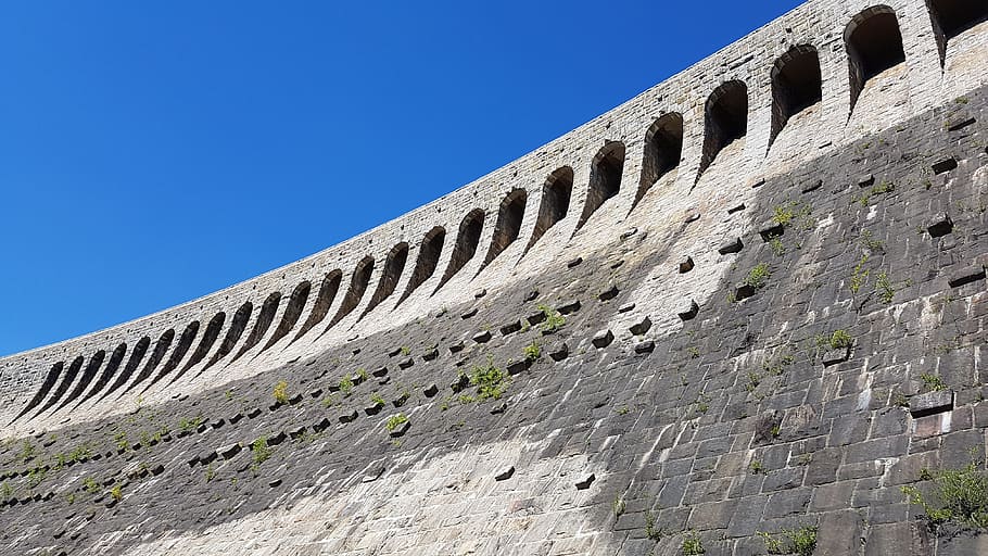 Dam, Architecture, Building, black forest, black brook dam HD wallpaper