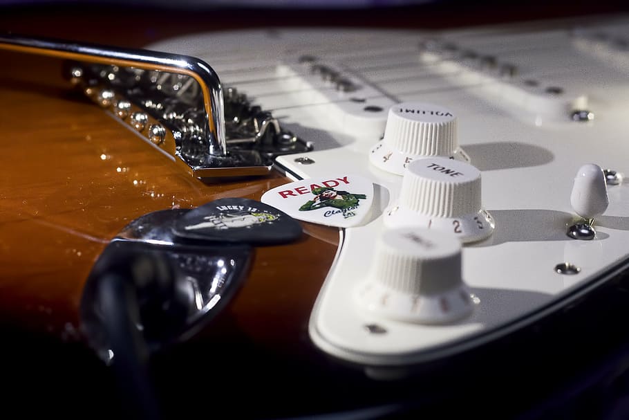 configuration, controls, e-guitar, music, rock, tone, arts culture and entertainment HD wallpaper