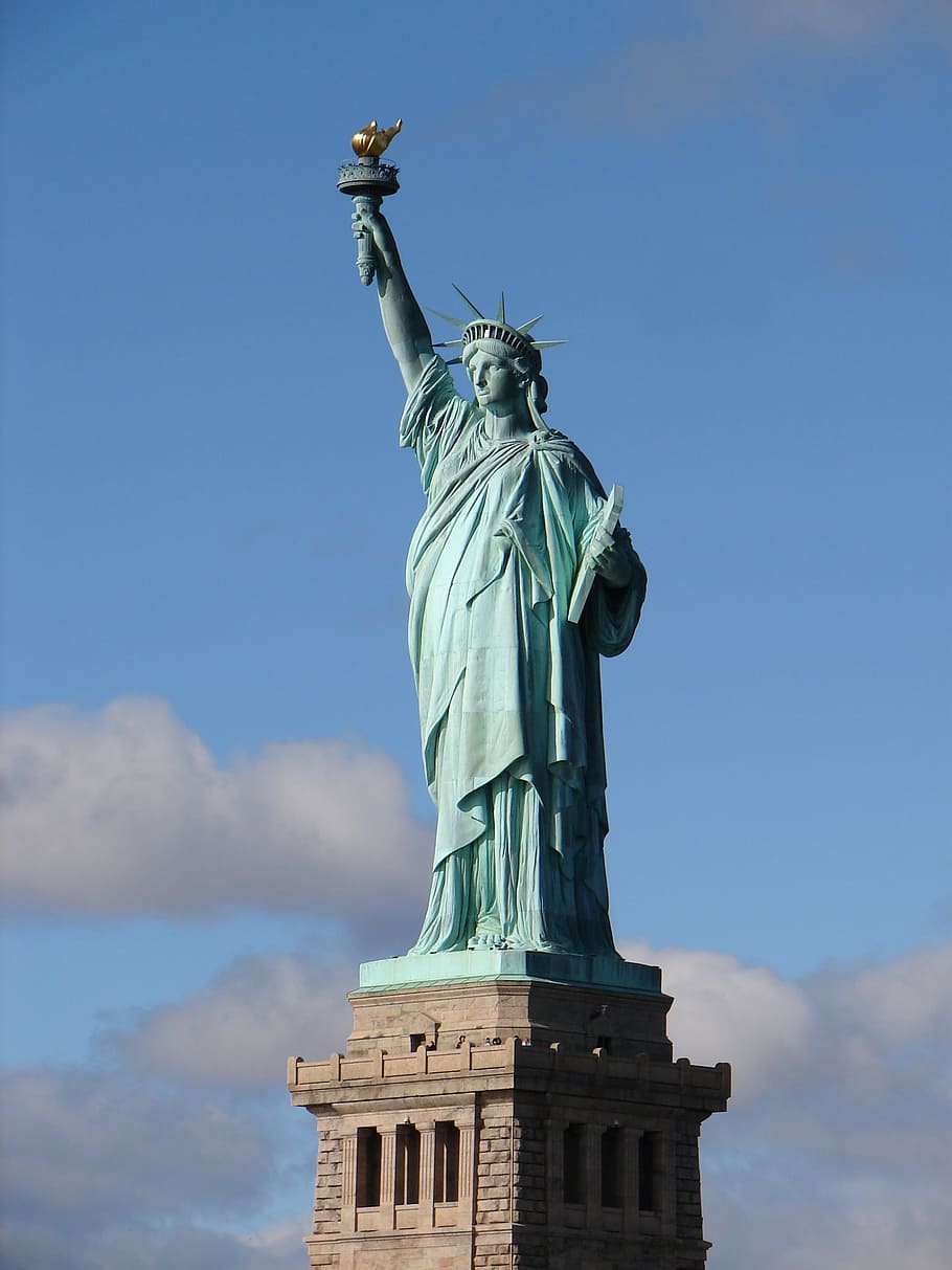 HD wallpaper: Statue of Liberty, New York, new york city, united states,  freiheitstatute
