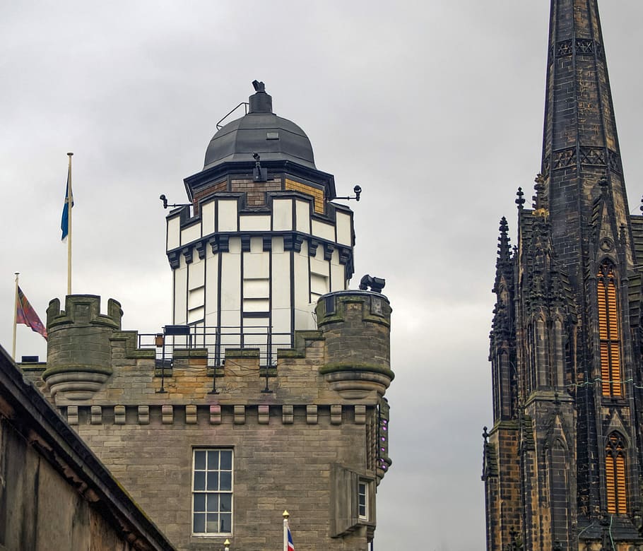 Camera Obscura, Scotland, edinburgh, architecture, building exterior, HD wallpaper