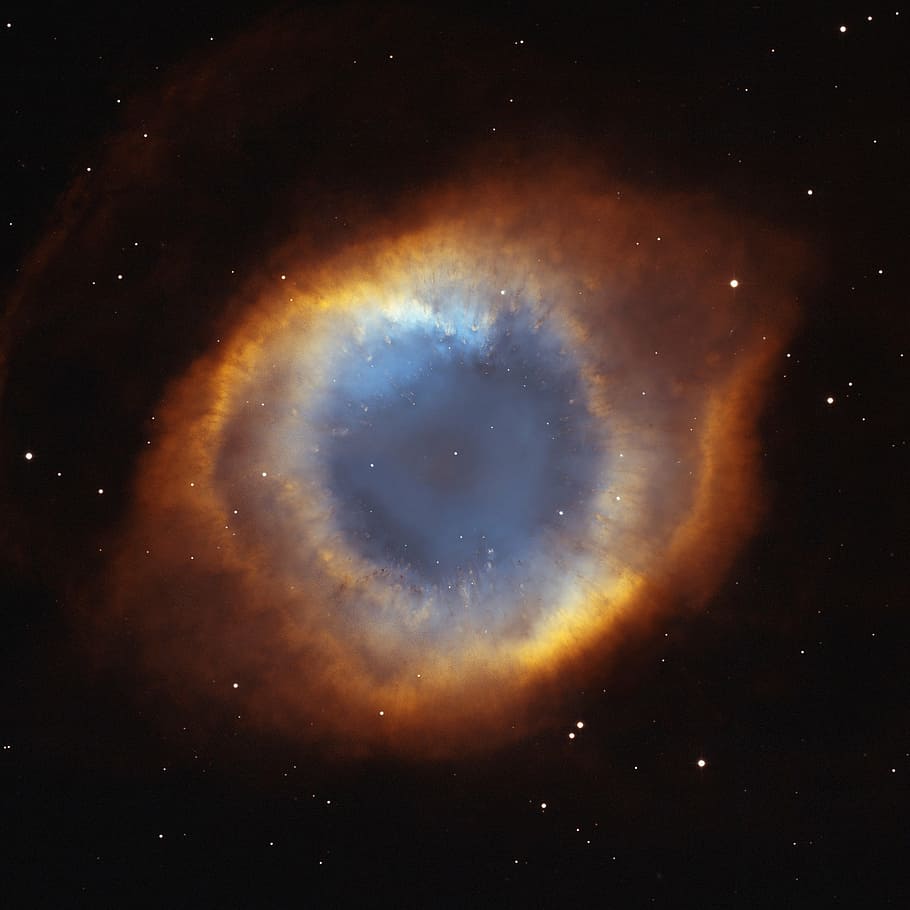 helix nebula, ngc 7293, space, cosmos, planetary nebula, nasa