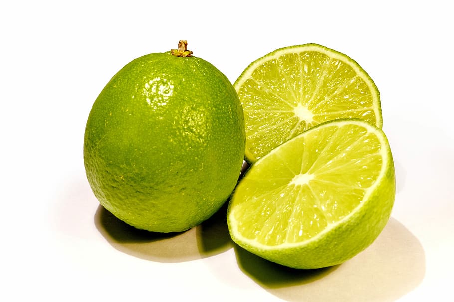 sliced lime, fruit, sour, green, citrus, eating, food and drink HD wallpaper