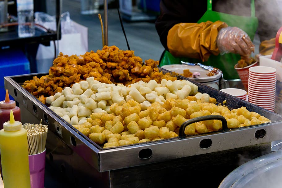 korean street food, seoul, food and drink, market, freshness