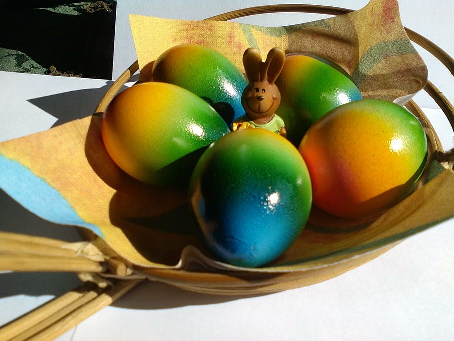 easter, egg, happy easter, colorful eggs, easter nest, easter greeting HD wallpaper