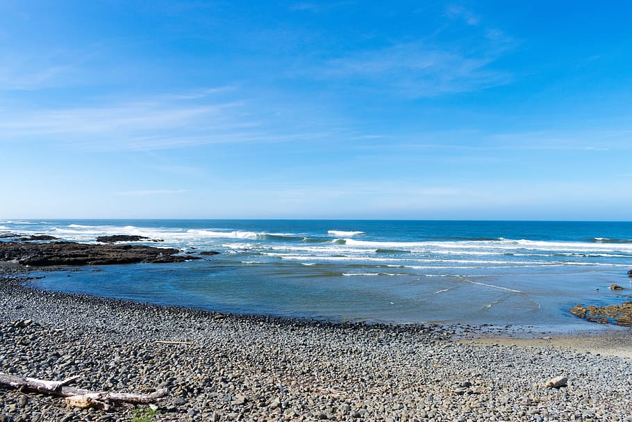 HD wallpaper: oregon coast, ocean, pacific, sea, beach, water, shore, landscape - Wallpaper Flare