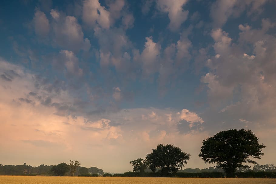 Hd Wallpaper Sky Dramatic Clouds Storm Weather Sunset Atmosphere Landscape Wallpaper Flare