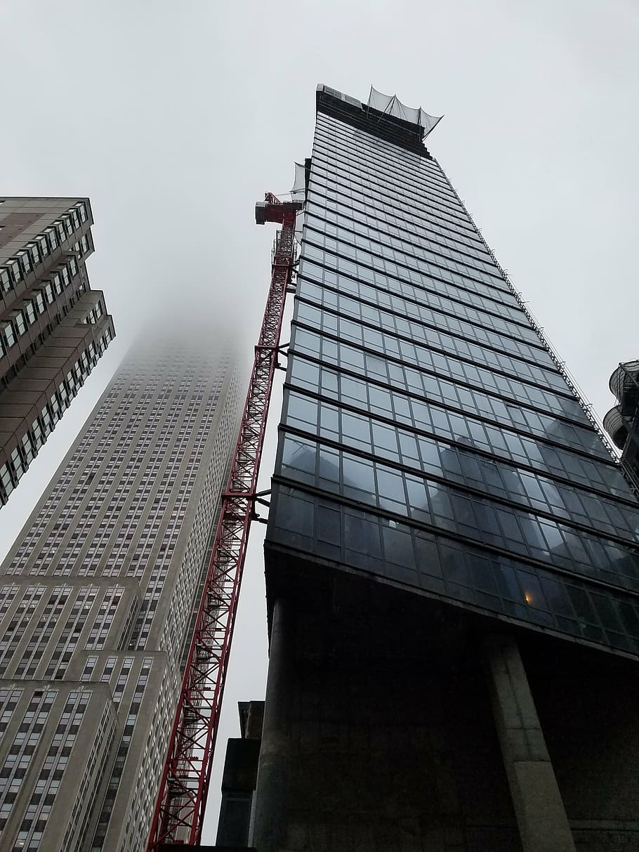 construction, nbc, manhattan, middtown, architecture, buildings HD wallpaper