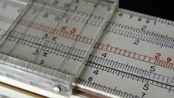 slide rule, slider, scale, ruler, number, no people, close-up HD wallpaper