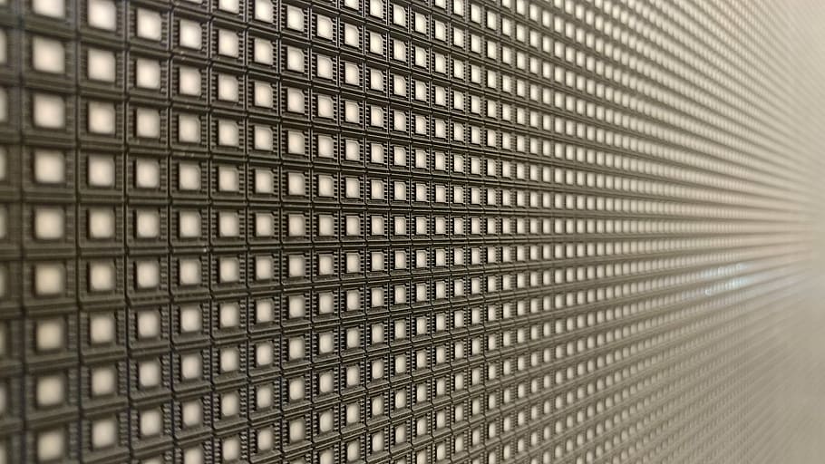 gray board, pattern, steel, abstract, video, wall, technology HD wallpaper