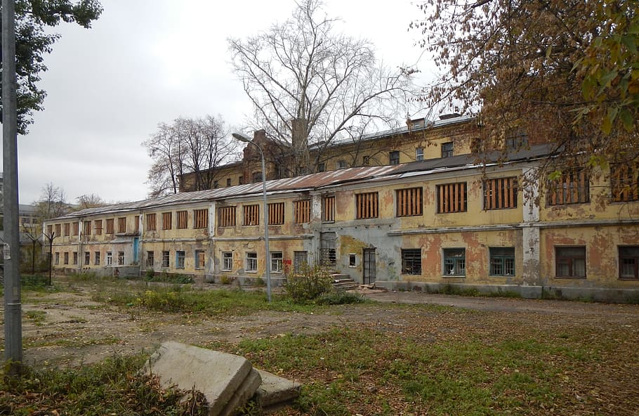 house, construction, poverty, wall, housing, ecology, russia HD wallpaper