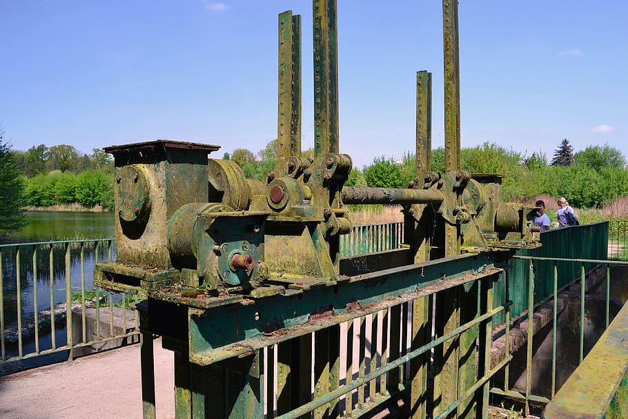 lock, tech, monument, monument technology, tama, technical construction HD wallpaper