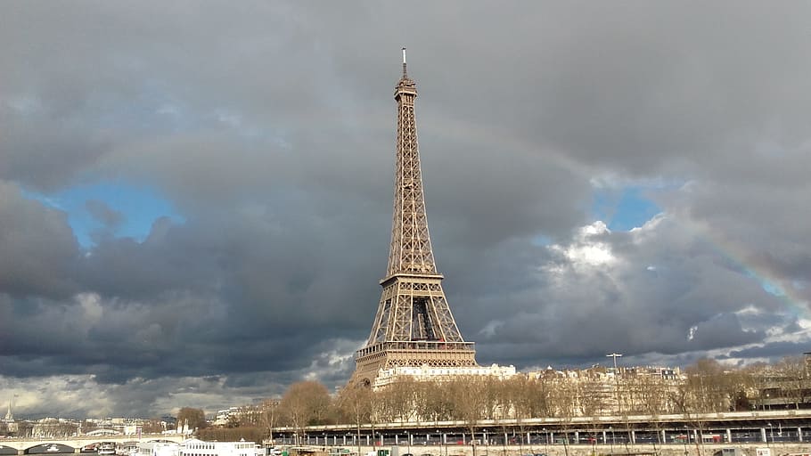 Eiffel Tower, Travel, Paris, France, city, heritage, tourist, HD wallpaper