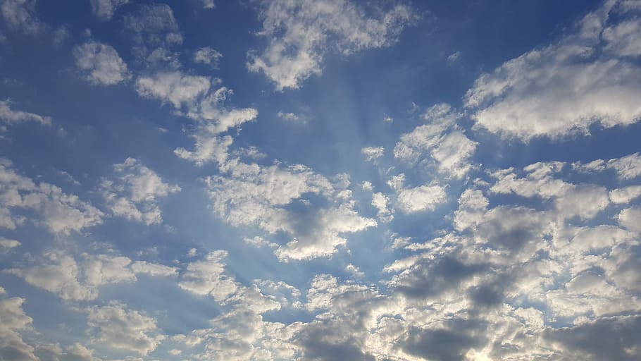 Cloud, Blue Sky, blue sky cloud, cloud sky, sky clouds, sun HD wallpaper