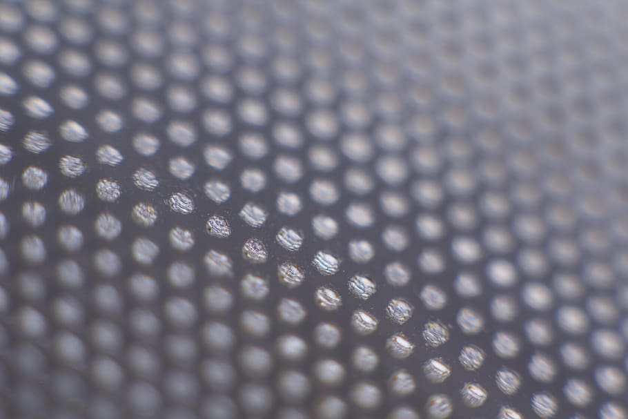 pattern, texture, design, metal, grid, pinhole, macro, screen HD wallpaper