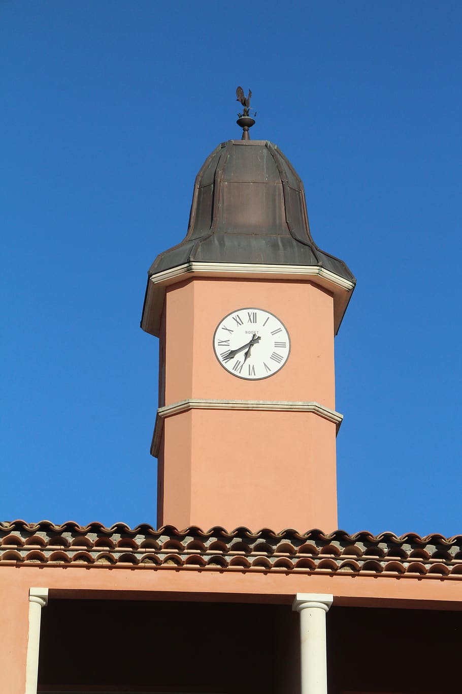 church, blue, clock, architecture, built structure, building exterior HD wallpaper