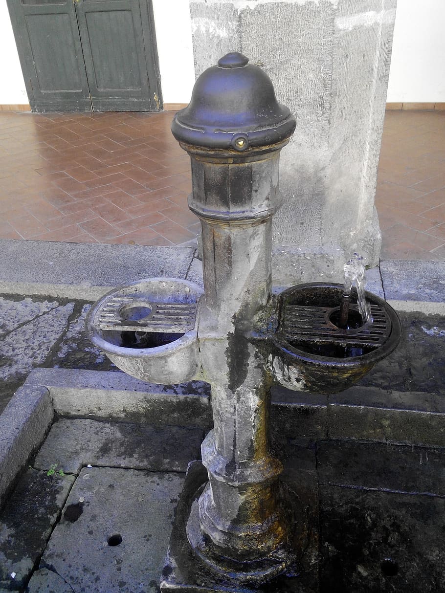 fontanella, water, drink, architecture, day, old, no people HD wallpaper