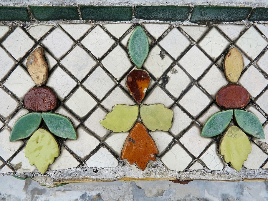 mosaic, tiles, colorful, pattern, ceramic, wall, artfully, decorative HD wallpaper