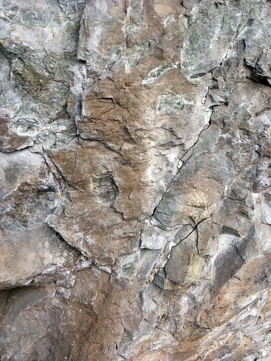 Texture, Rock, Stone, Fracture, Lichen, solid, hard, wall, gravel HD wallpaper