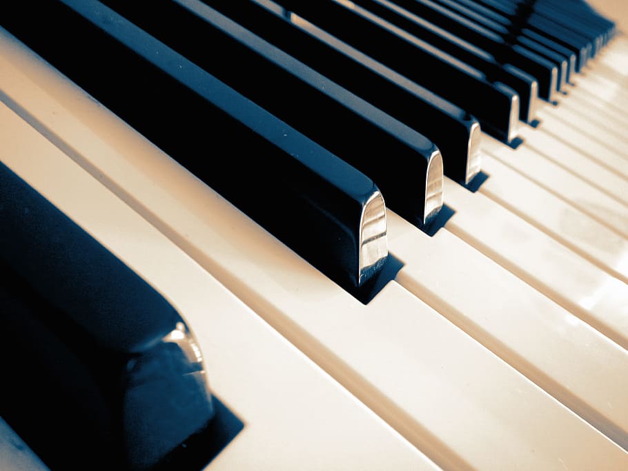 piano, notes, music, ebony, classic, classical music, jazz HD wallpaper