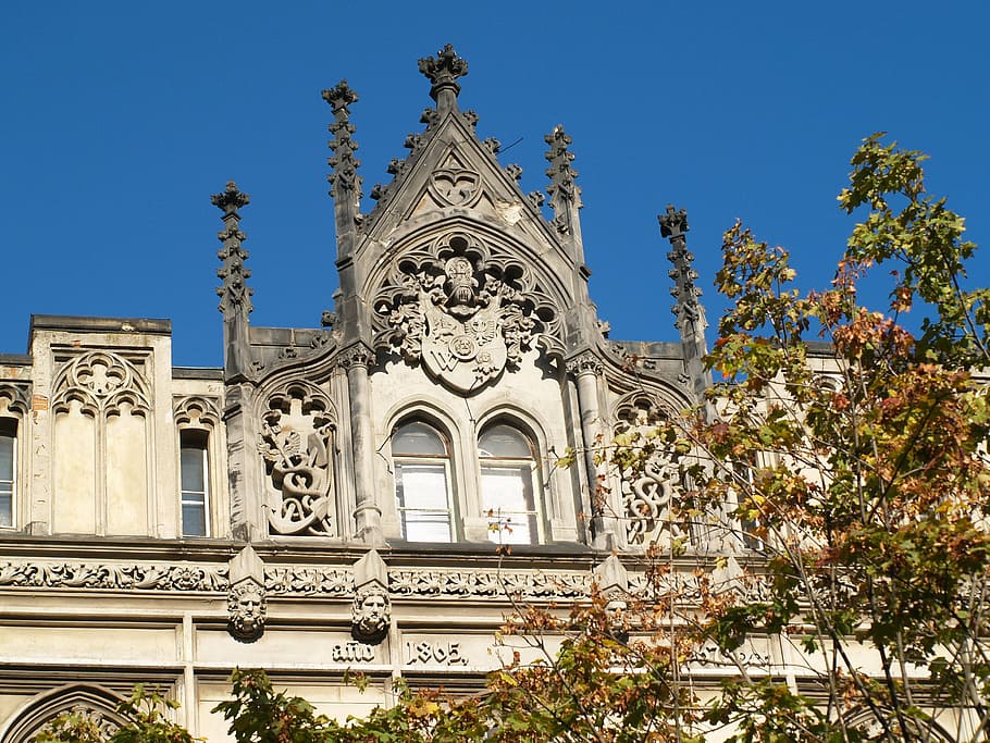 building, architecture, façades, stone, built structure, building exterior HD wallpaper