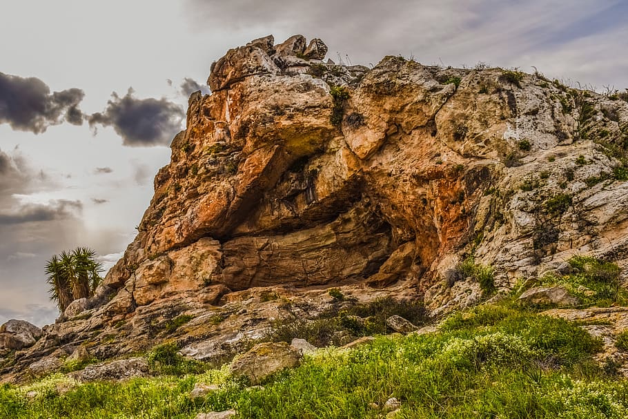 Rock, Landscape, Nature, cliff, formation, geology, nature landscape HD wallpaper