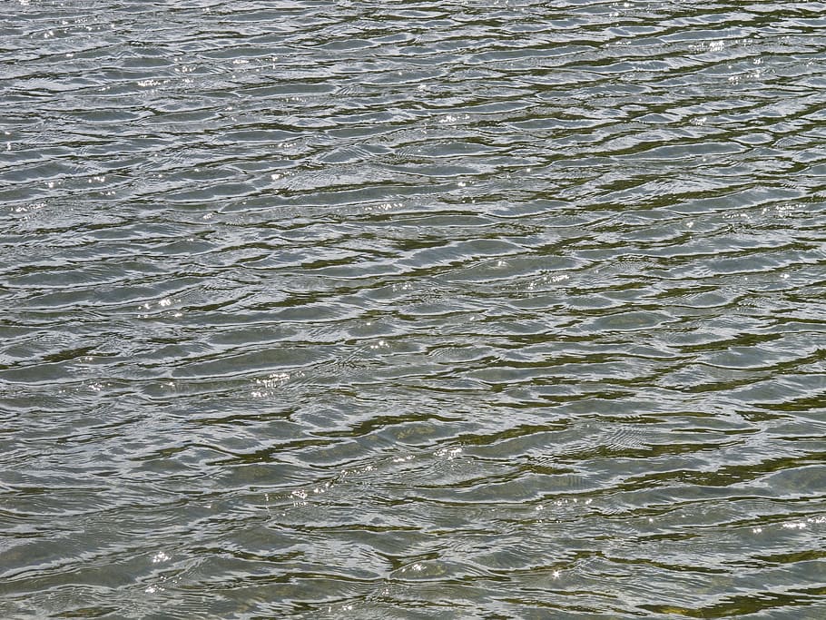 Texture, Water, Ripples, Pleso, the reflection of the sun, the freshness of the HD wallpaper