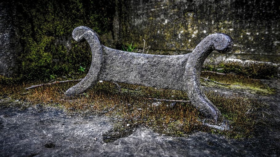 iron, old, stone, no people, animal representation, one animal HD wallpaper